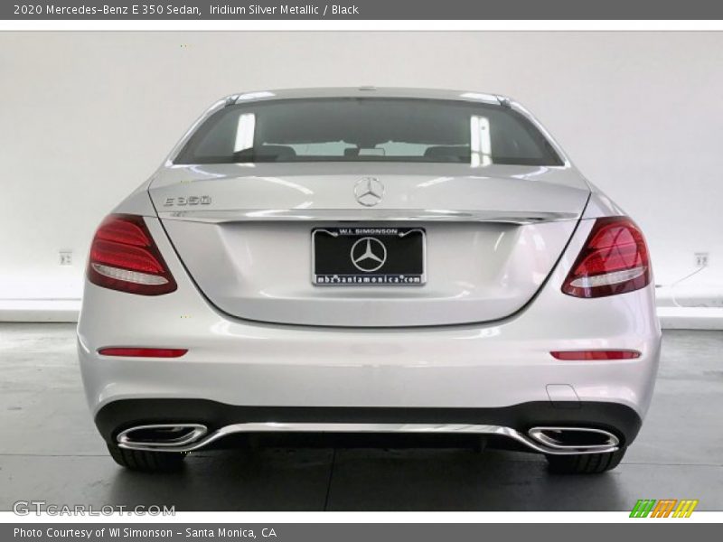 Iridium Silver Metallic / Black 2020 Mercedes-Benz E 350 Sedan