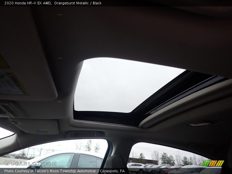 Orangeburst Metallic / Black 2020 Honda HR-V EX AWD