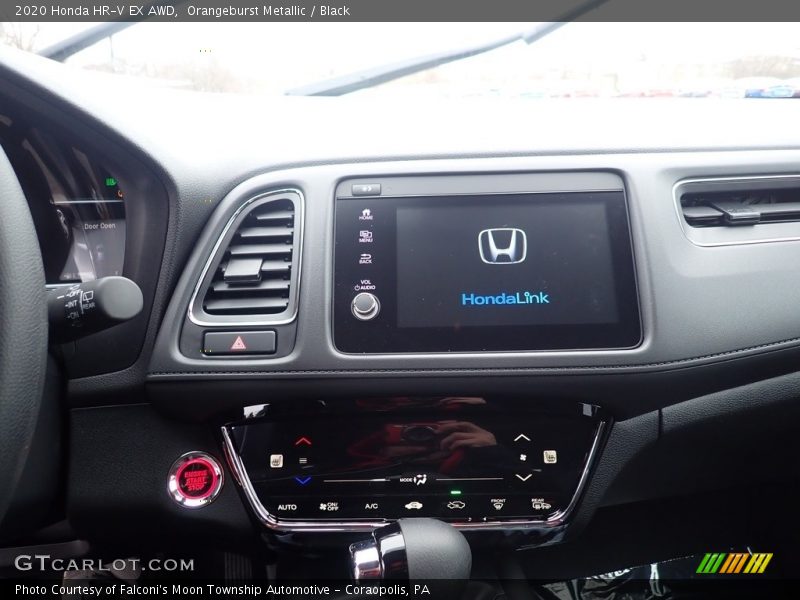 Orangeburst Metallic / Black 2020 Honda HR-V EX AWD