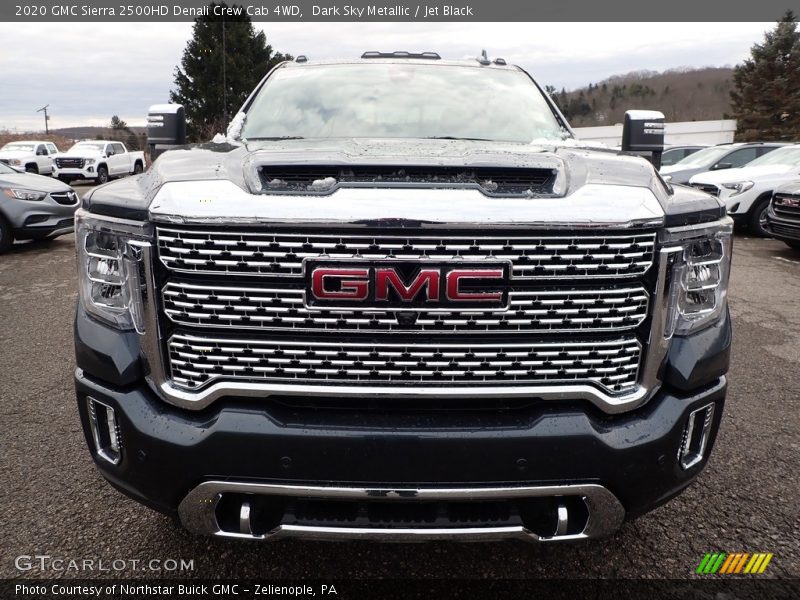 Dark Sky Metallic / Jet Black 2020 GMC Sierra 2500HD Denali Crew Cab 4WD