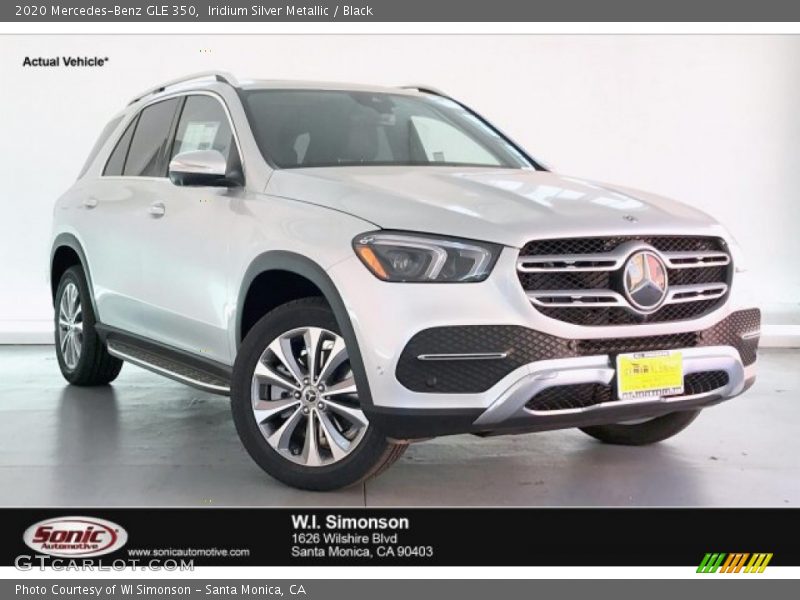 Iridium Silver Metallic / Black 2020 Mercedes-Benz GLE 350