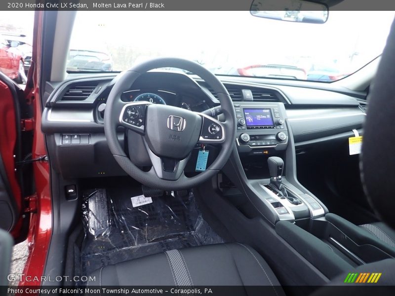 Front Seat of 2020 Civic LX Sedan