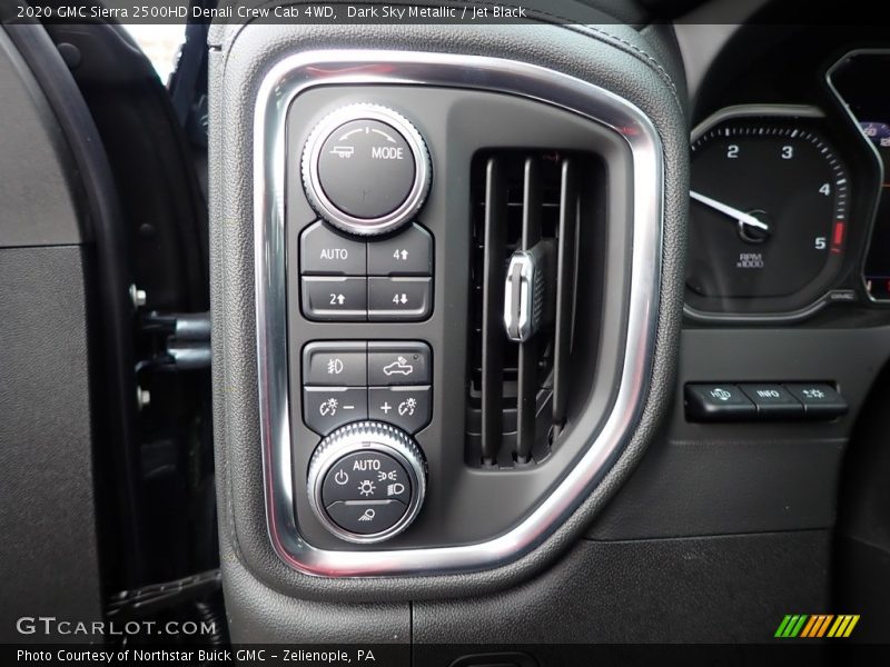 Controls of 2020 Sierra 2500HD Denali Crew Cab 4WD