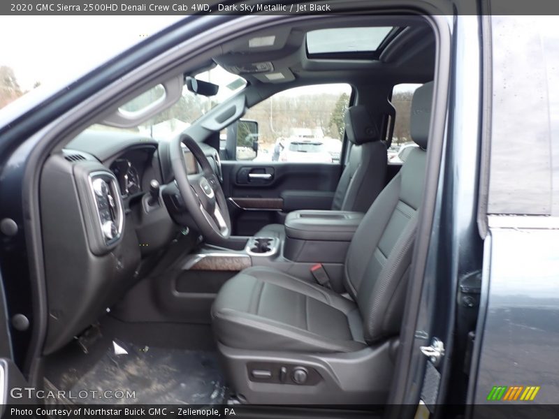 Front Seat of 2020 Sierra 2500HD Denali Crew Cab 4WD