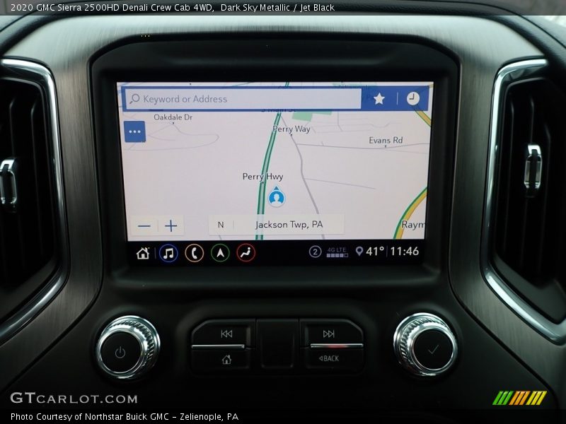 Dark Sky Metallic / Jet Black 2020 GMC Sierra 2500HD Denali Crew Cab 4WD