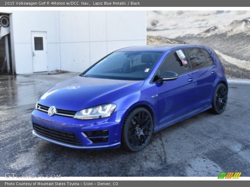 Lapiz Blue Metallic / Black 2015 Volkswagen Golf R 4Motion w/DCC. Nav.