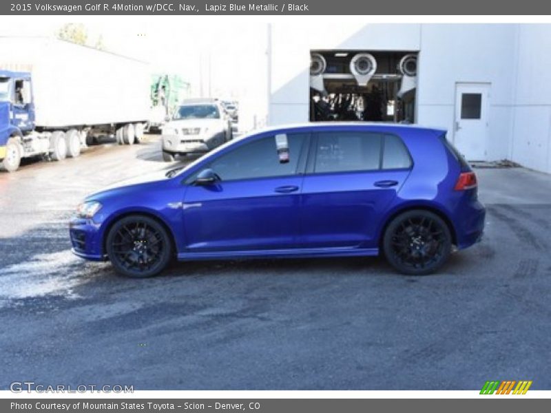 Lapiz Blue Metallic / Black 2015 Volkswagen Golf R 4Motion w/DCC. Nav.