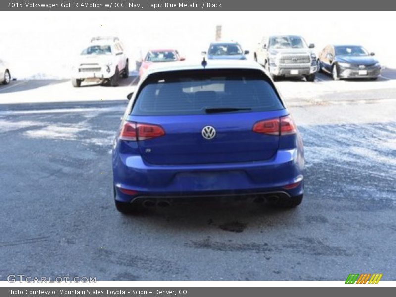 Lapiz Blue Metallic / Black 2015 Volkswagen Golf R 4Motion w/DCC. Nav.