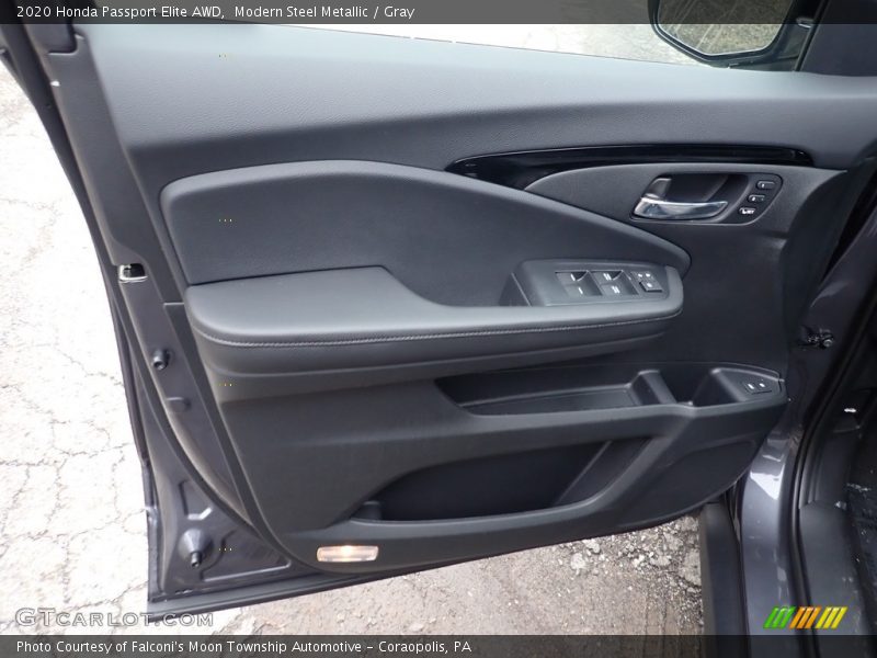 Modern Steel Metallic / Gray 2020 Honda Passport Elite AWD