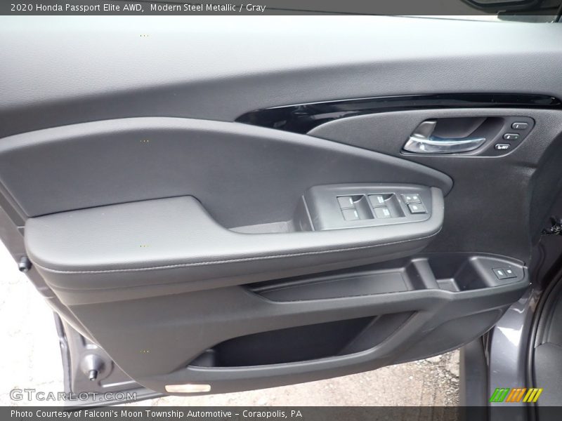 Modern Steel Metallic / Gray 2020 Honda Passport Elite AWD