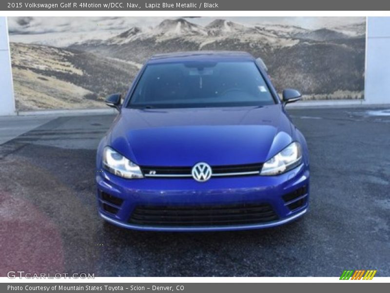 Lapiz Blue Metallic / Black 2015 Volkswagen Golf R 4Motion w/DCC. Nav.