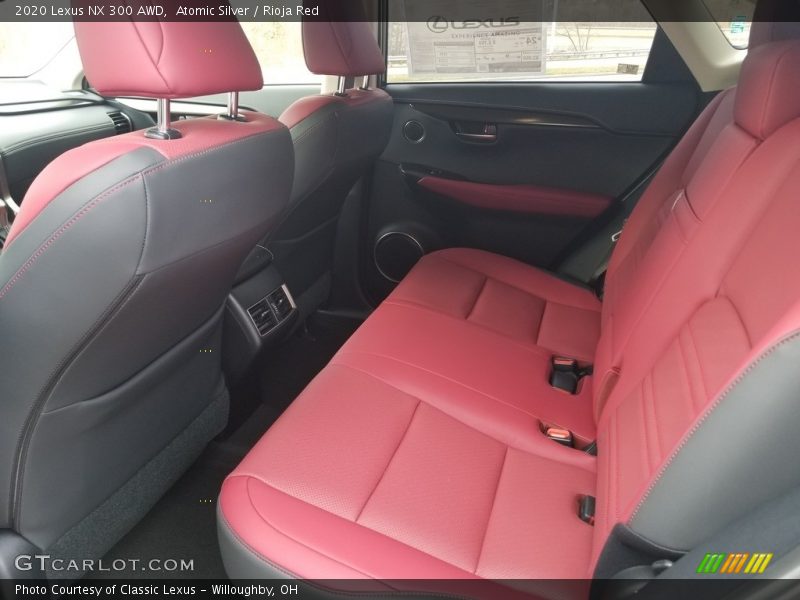 Atomic Silver / Rioja Red 2020 Lexus NX 300 AWD