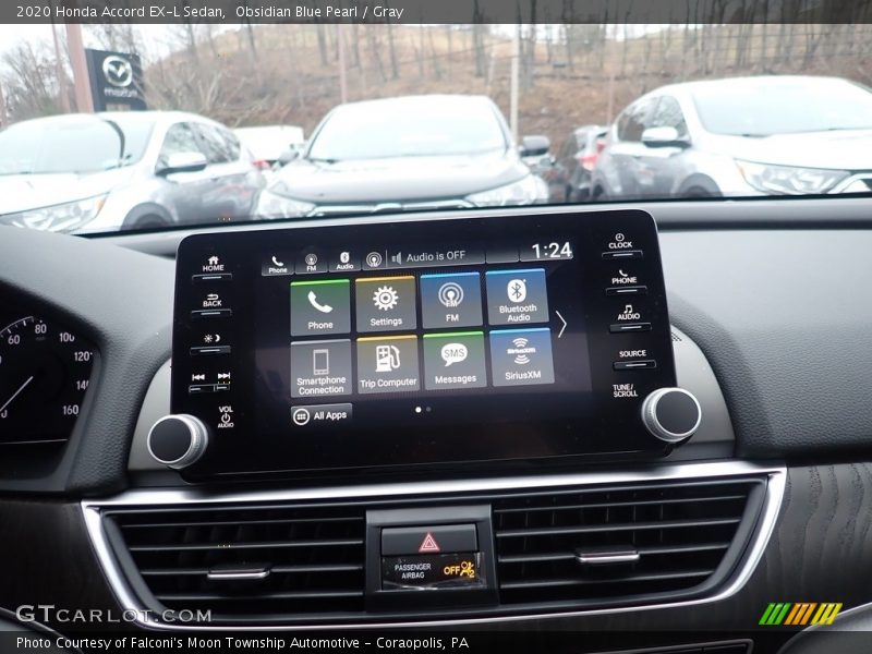 Controls of 2020 Accord EX-L Sedan