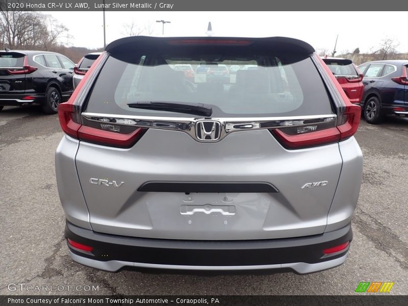 Lunar Silver Metallic / Gray 2020 Honda CR-V LX AWD