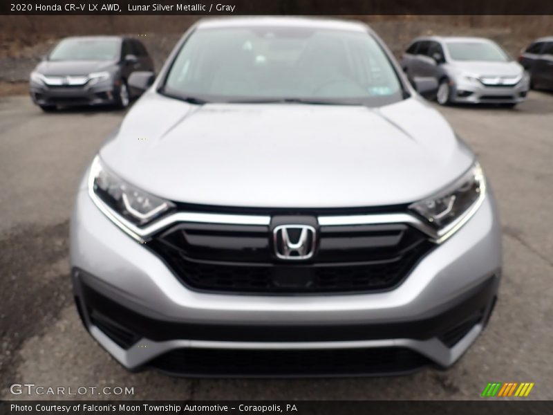 Lunar Silver Metallic / Gray 2020 Honda CR-V LX AWD