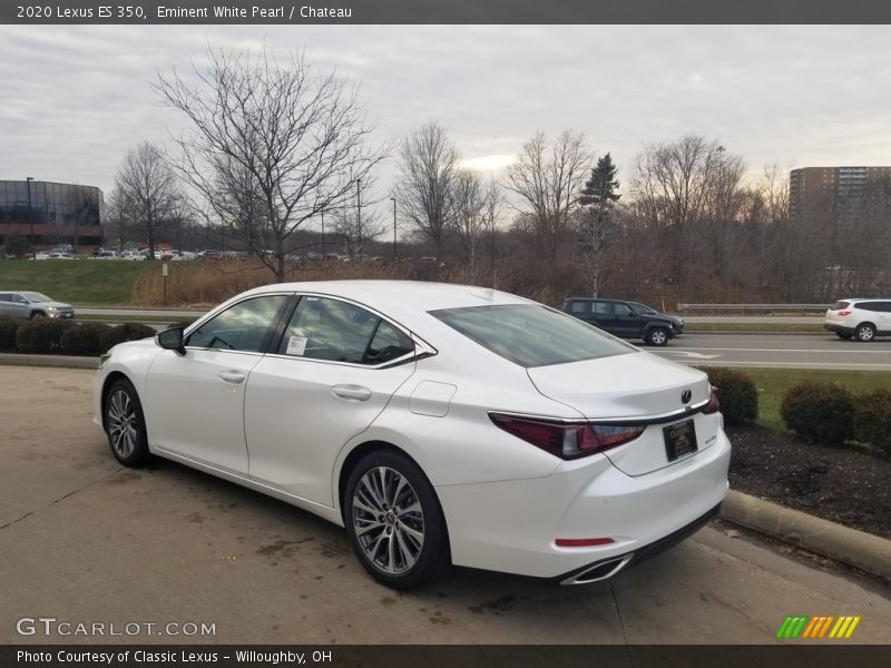 Eminent White Pearl / Chateau 2020 Lexus ES 350