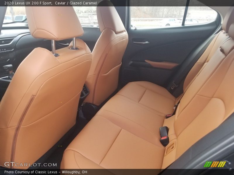 Rear Seat of 2020 UX 200 F Sport
