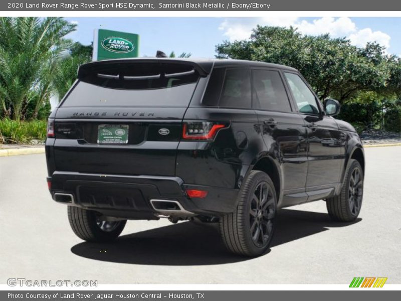 Santorini Black Metallic / Ebony/Ebony 2020 Land Rover Range Rover Sport HSE Dynamic
