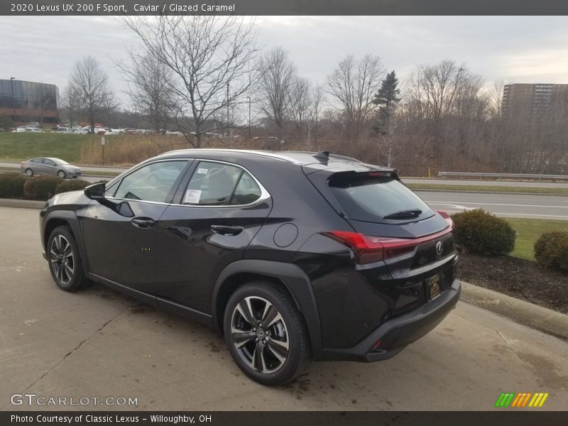 Caviar / Glazed Caramel 2020 Lexus UX 200 F Sport