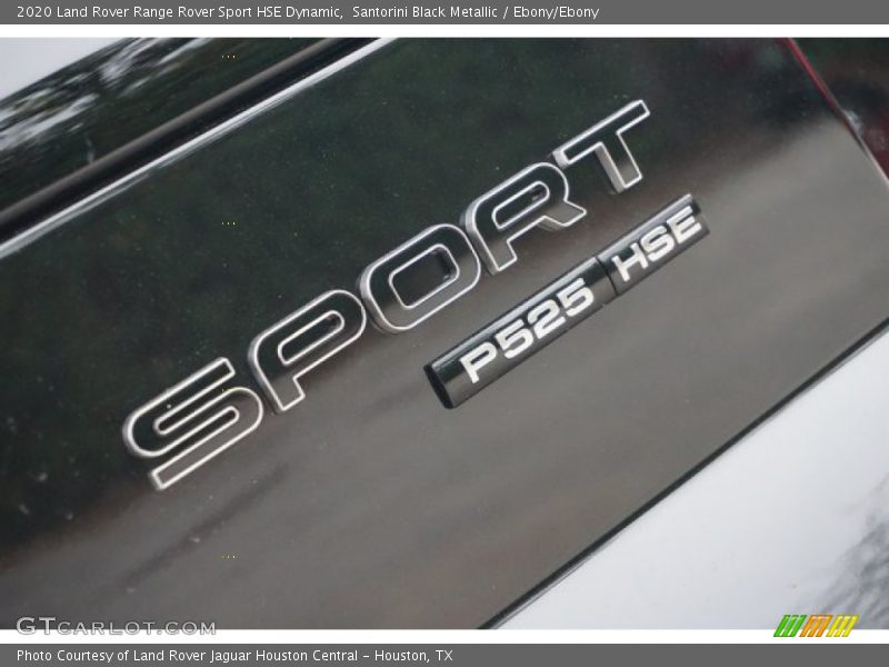 Santorini Black Metallic / Ebony/Ebony 2020 Land Rover Range Rover Sport HSE Dynamic