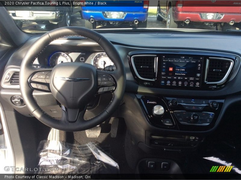 Bright White / Black 2020 Chrysler Pacifica Touring L Plus