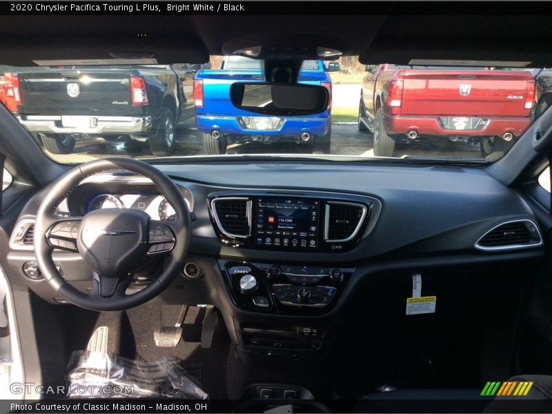 Bright White / Black 2020 Chrysler Pacifica Touring L Plus