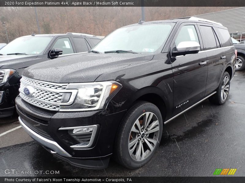 Agate Black / Medium Soft Ceramic 2020 Ford Expedition Platinum 4x4