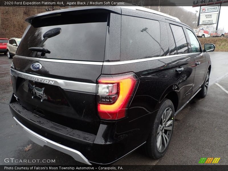 Agate Black / Medium Soft Ceramic 2020 Ford Expedition Platinum 4x4