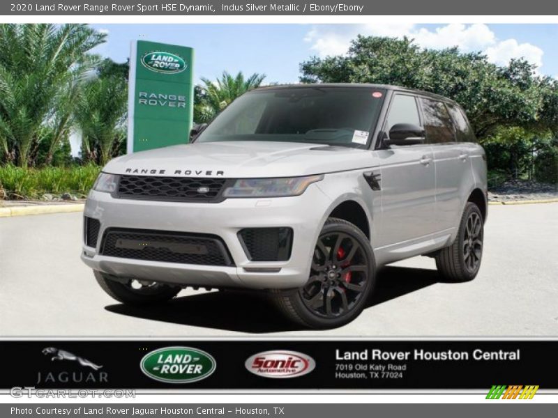 Indus Silver Metallic / Ebony/Ebony 2020 Land Rover Range Rover Sport HSE Dynamic