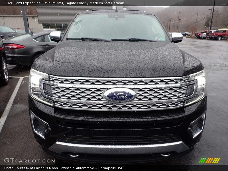 Agate Black / Medium Soft Ceramic 2020 Ford Expedition Platinum 4x4