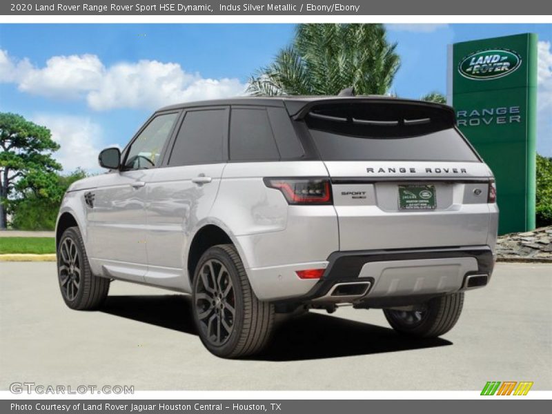 Indus Silver Metallic / Ebony/Ebony 2020 Land Rover Range Rover Sport HSE Dynamic