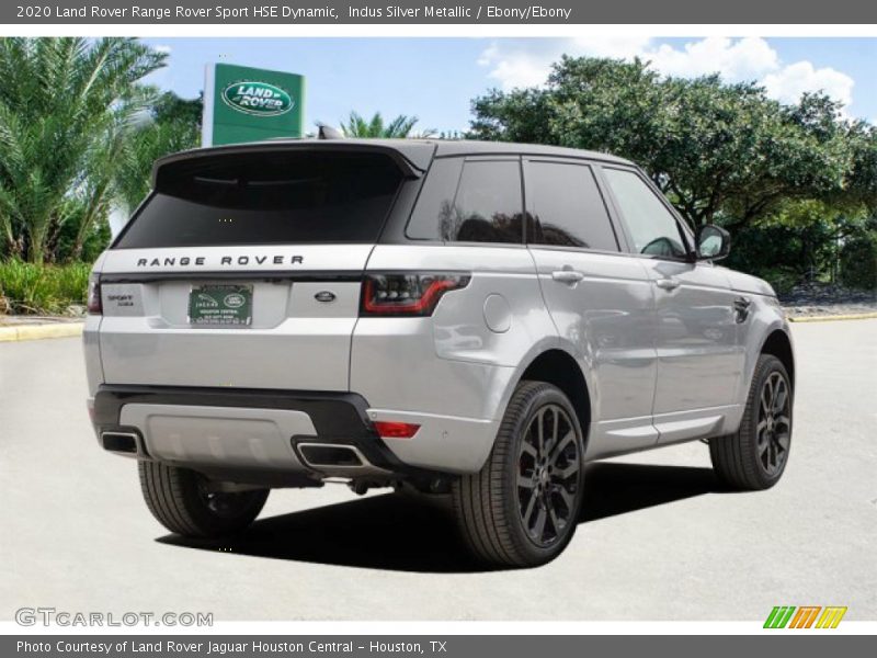 Indus Silver Metallic / Ebony/Ebony 2020 Land Rover Range Rover Sport HSE Dynamic