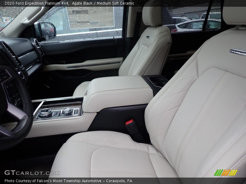 Agate Black / Medium Soft Ceramic 2020 Ford Expedition Platinum 4x4