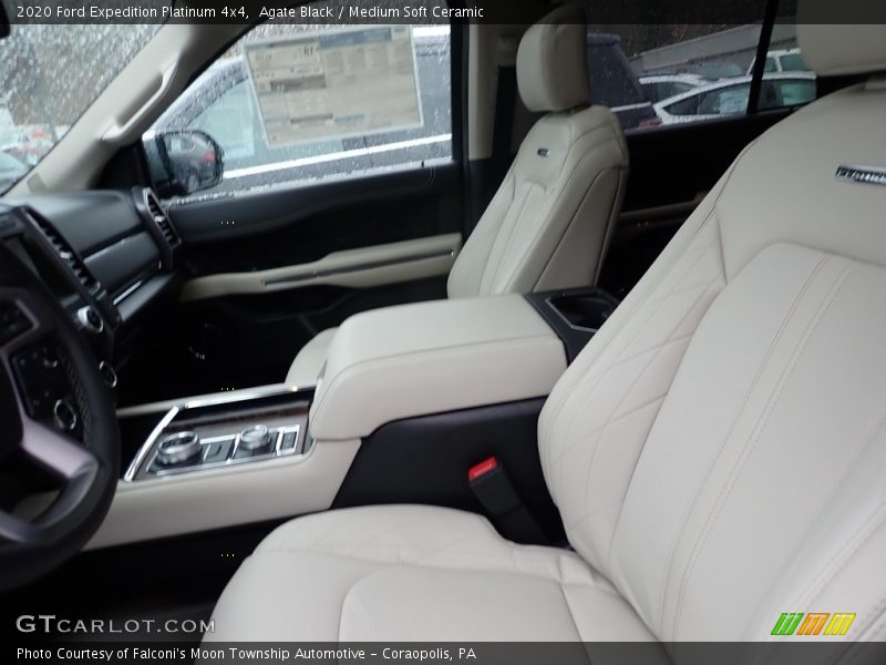 Agate Black / Medium Soft Ceramic 2020 Ford Expedition Platinum 4x4