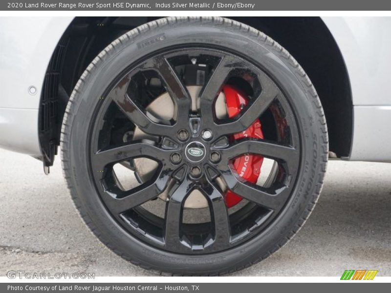 Indus Silver Metallic / Ebony/Ebony 2020 Land Rover Range Rover Sport HSE Dynamic