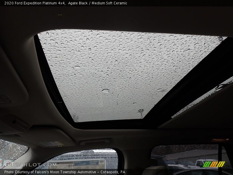 Agate Black / Medium Soft Ceramic 2020 Ford Expedition Platinum 4x4