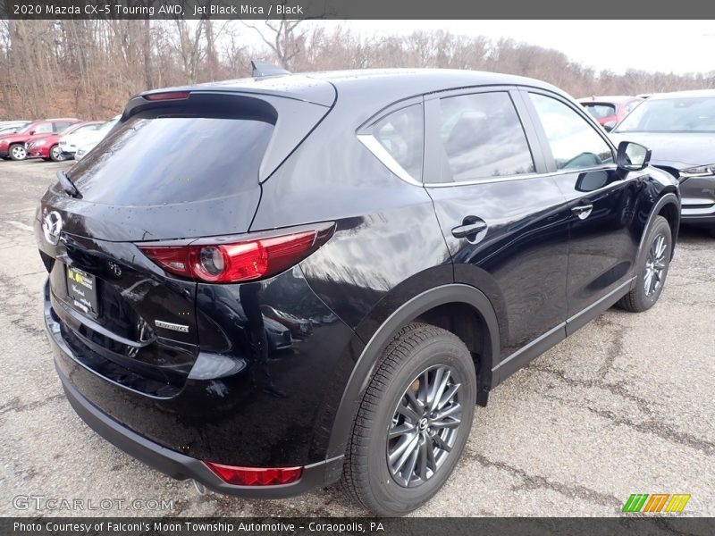 Jet Black Mica / Black 2020 Mazda CX-5 Touring AWD