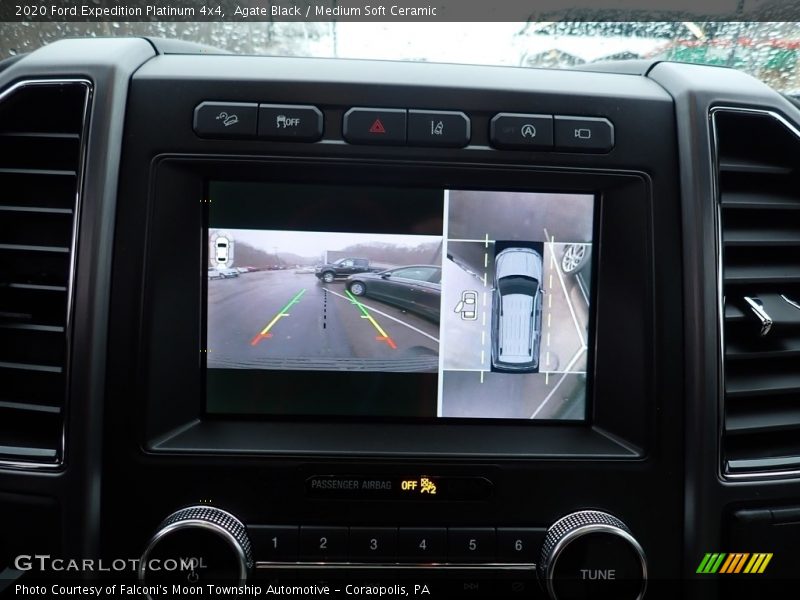 Agate Black / Medium Soft Ceramic 2020 Ford Expedition Platinum 4x4