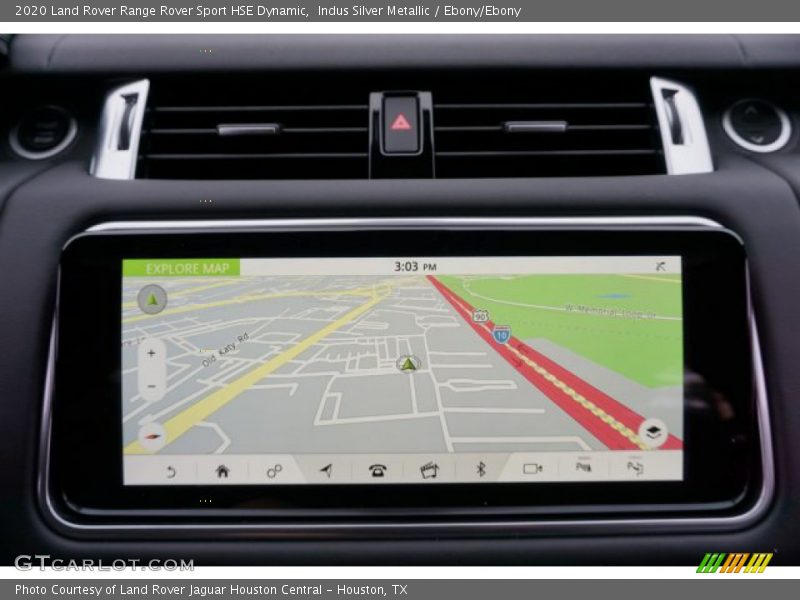 Indus Silver Metallic / Ebony/Ebony 2020 Land Rover Range Rover Sport HSE Dynamic