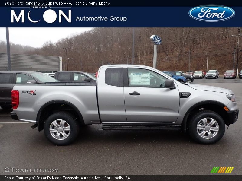 Iconic Silver / Ebony 2020 Ford Ranger STX SuperCab 4x4