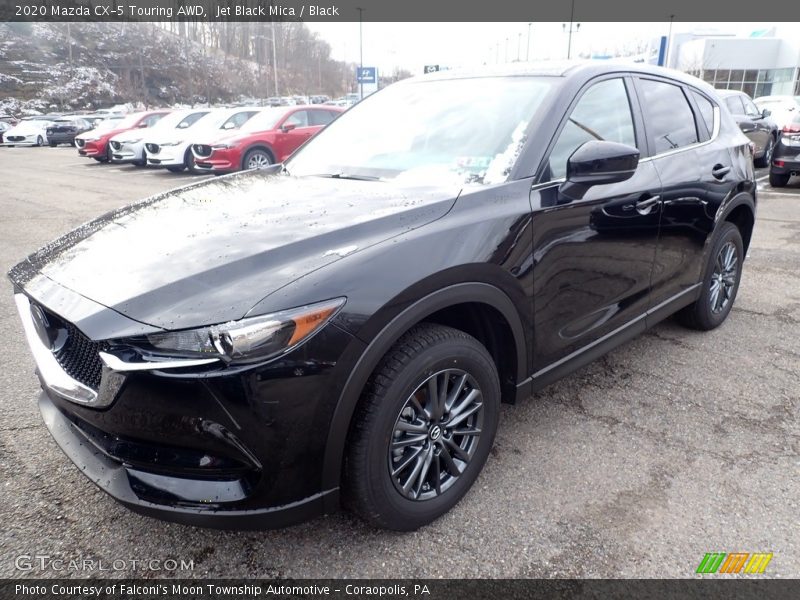 Jet Black Mica / Black 2020 Mazda CX-5 Touring AWD