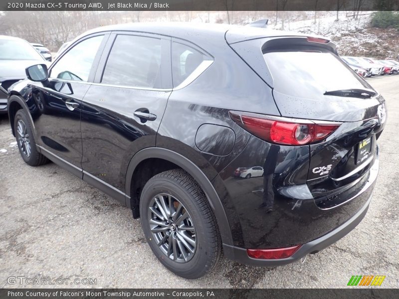 Jet Black Mica / Black 2020 Mazda CX-5 Touring AWD