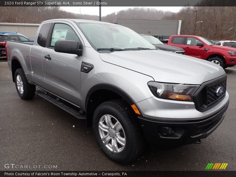 Front 3/4 View of 2020 Ranger STX SuperCab 4x4