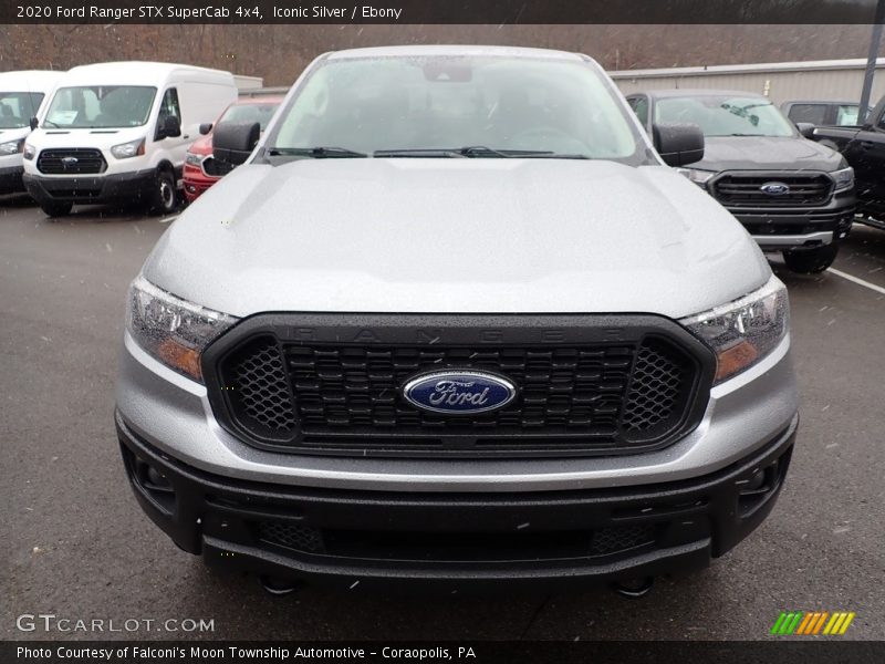 Iconic Silver / Ebony 2020 Ford Ranger STX SuperCab 4x4