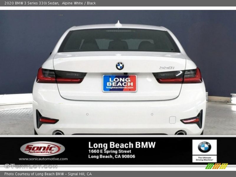 Alpine White / Black 2020 BMW 3 Series 330i Sedan