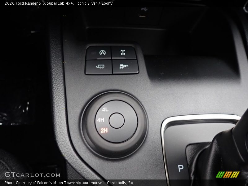 Controls of 2020 Ranger STX SuperCab 4x4