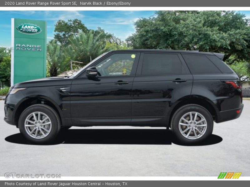 Narvik Black / Ebony/Ebony 2020 Land Rover Range Rover Sport SE