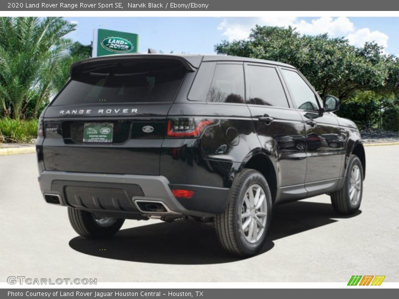 Narvik Black / Ebony/Ebony 2020 Land Rover Range Rover Sport SE