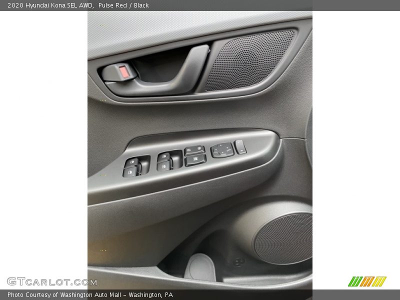 Pulse Red / Black 2020 Hyundai Kona SEL AWD