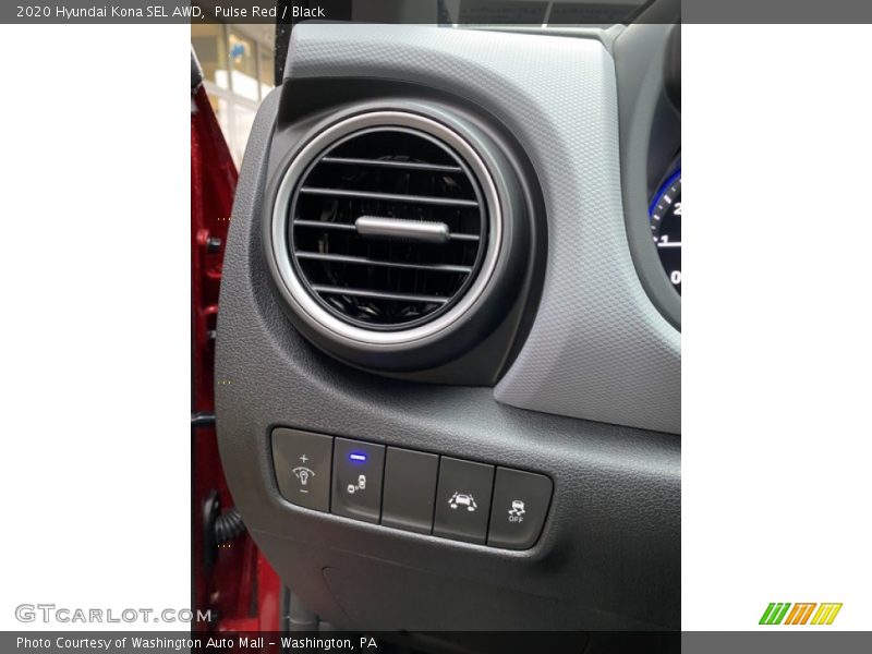 Pulse Red / Black 2020 Hyundai Kona SEL AWD